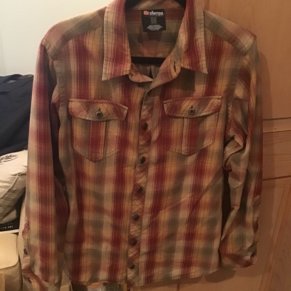 Men’s Sherpa Button Up